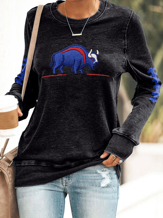Buffalo Football BB Sweatshirt Bills Merch Game Day Buffalo Strong Apparel Gifts For Mom Buffalo Football BB Sweatshirt Bills Merch Game Day Buffalo Strong Apparel Gifts For Mom