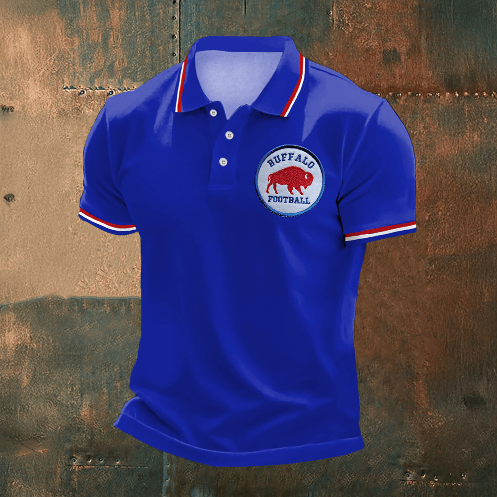 Buffalo Football Polo Shirt Game Day Football Clothes Gift For Buffalo Bills Fans