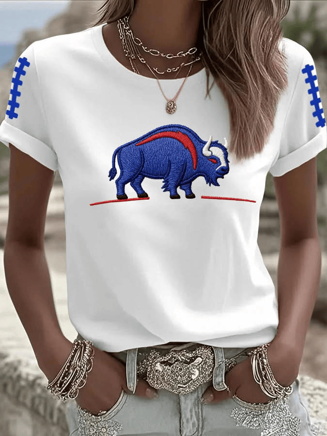 Buffalo Football Shirt Game Day T-Shirt Bills Merch Gifts For Football Fan