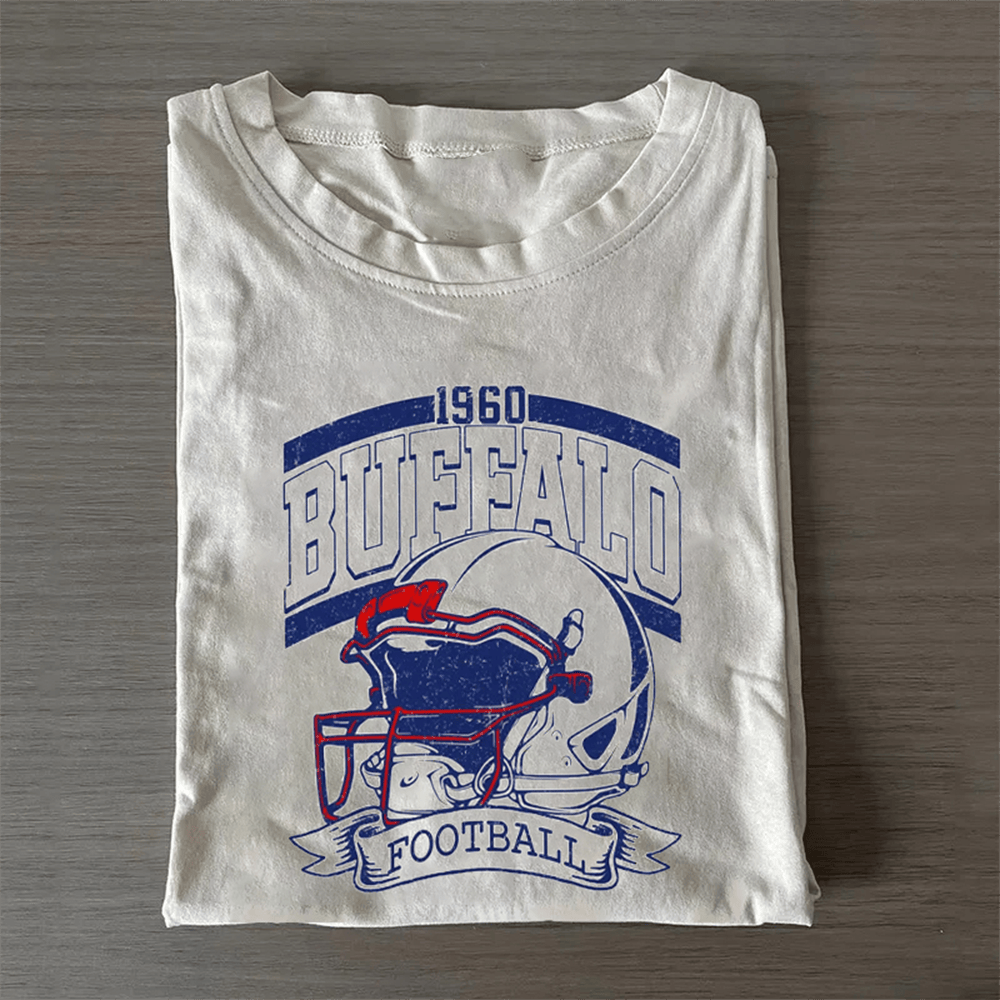 Buffalo Football T-Shirt Game Day Apparel Unique Gift Ideas For Football Fans