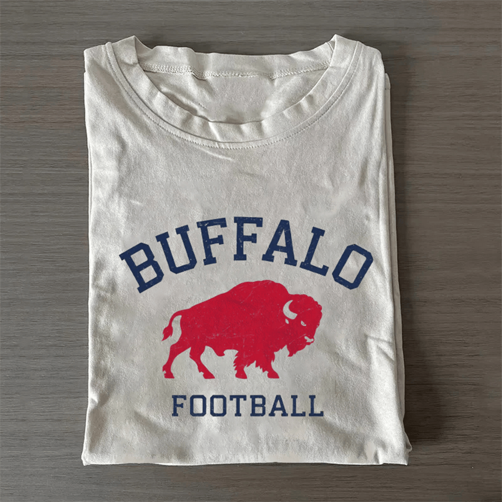 Buffalo Football T-Shirt Game Day Clothes Best Gift For Football Lovers