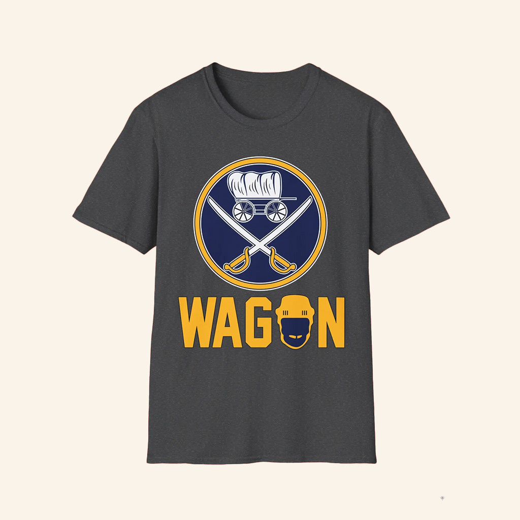 Buffalo Hockey Team Wagon Shirt Best Gifts For Ice Hockey Lovers For Him