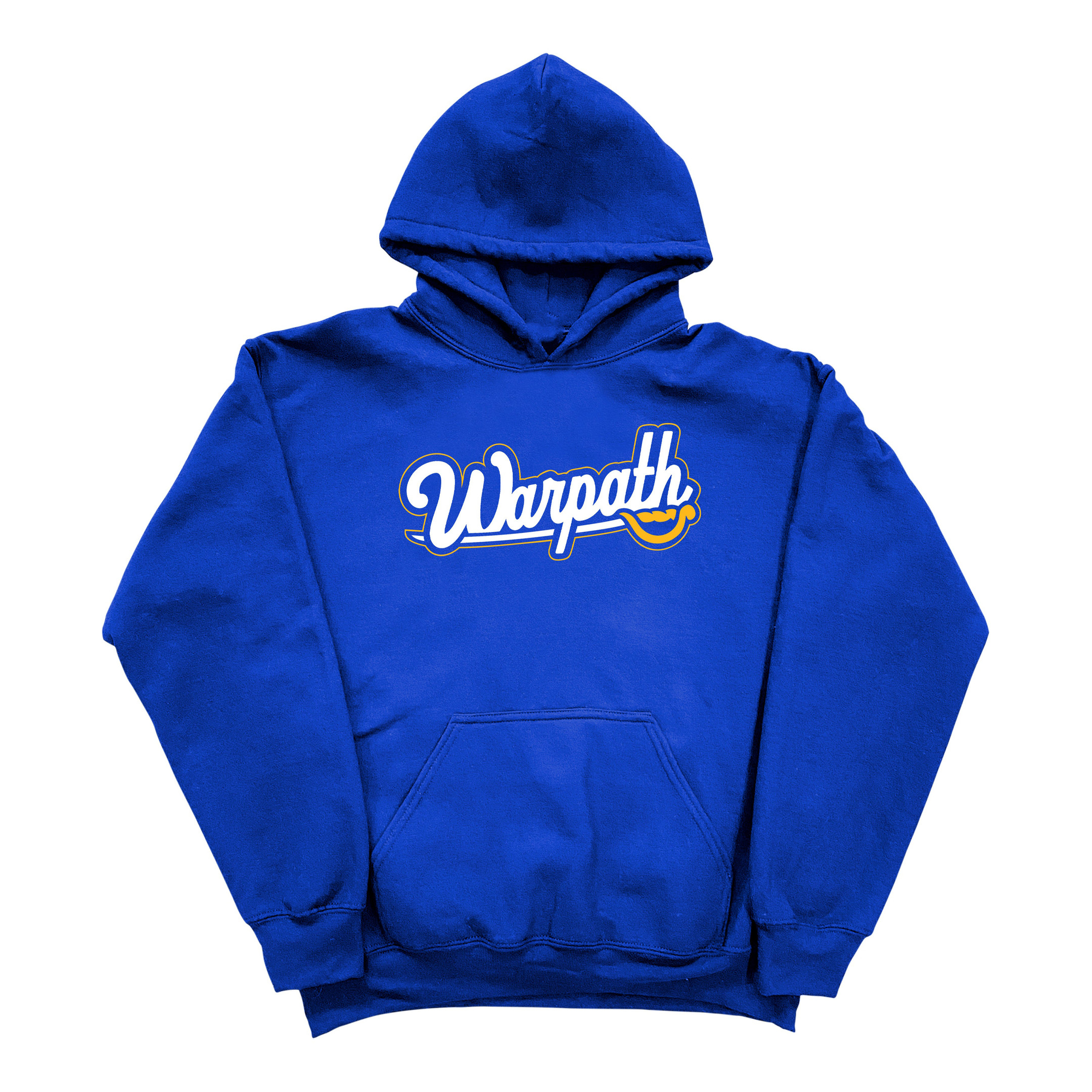 Buffalo Hockey Warpath Royal Hoodie Buffalo Sabres Apparel Gifts For Hockey Enthusiasts