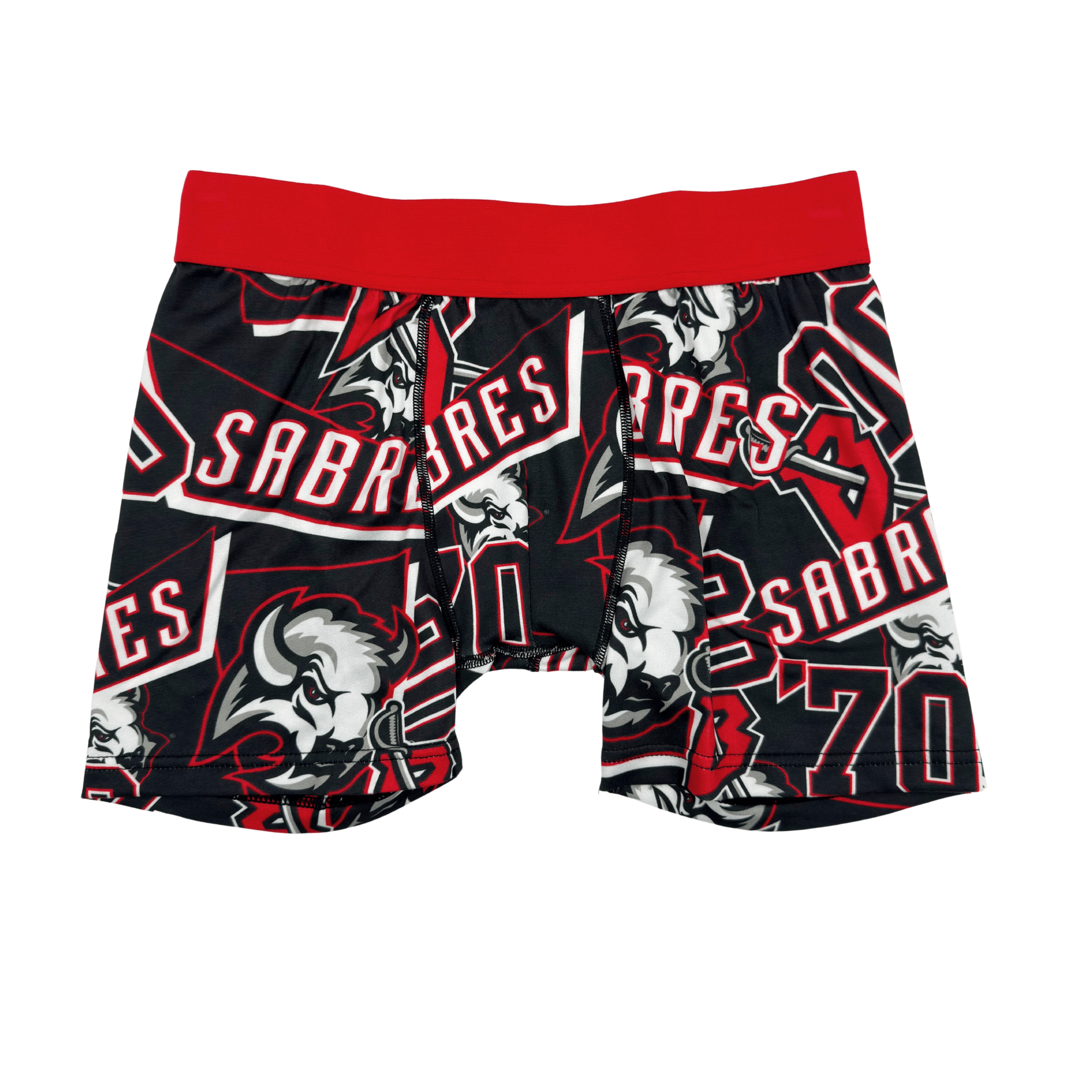 Buffalo Sabres Black And Red Boxer Buffalo Sabres Clothing Gifts For Hockey Enthusiasts