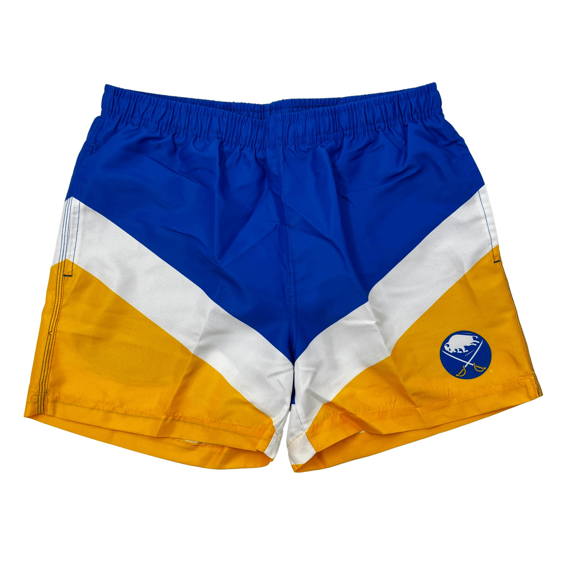 Buffalo Sabres Colorblock Shorts Sports Clothes Best Gifts For Hockey Lovers