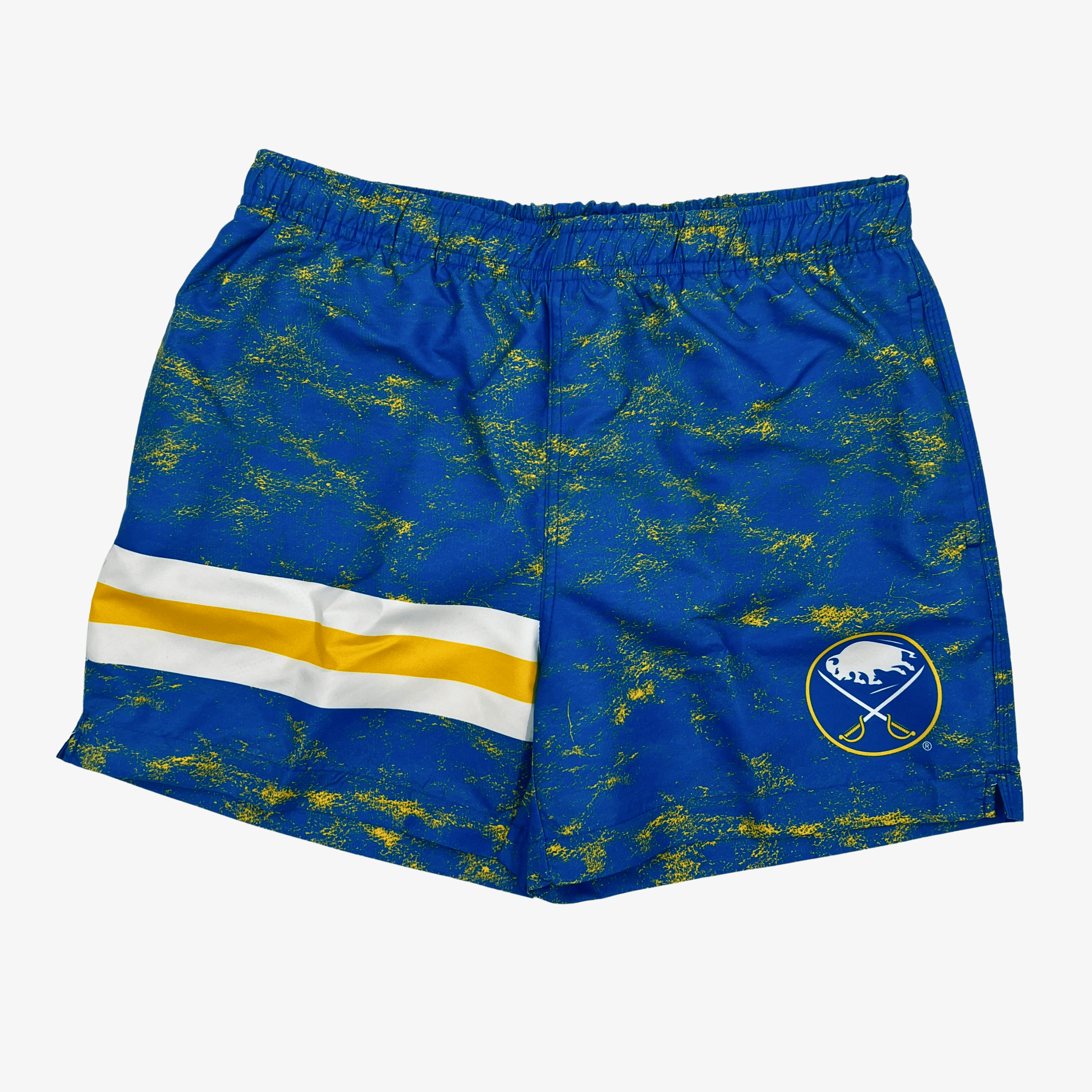 Buffalo Sabres Royal & Gold Shorts Buffalo Sabres Clothing Gifts For Ice Hockey Fans