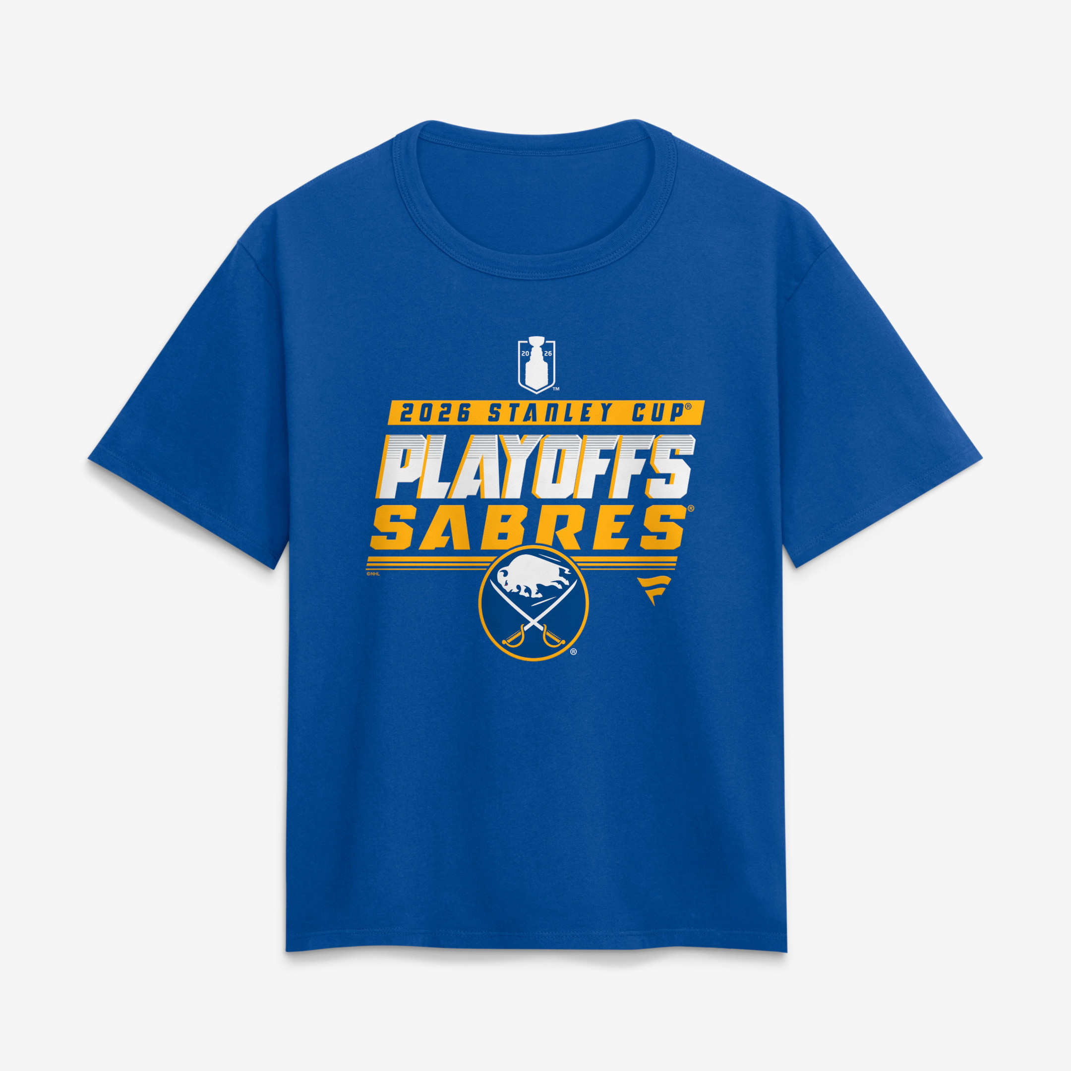 Buffalo Sabres Royal 2026 Stanley Cup Playoffs Sabres Shirt Sports Apparel Gifts For Nhl Fans