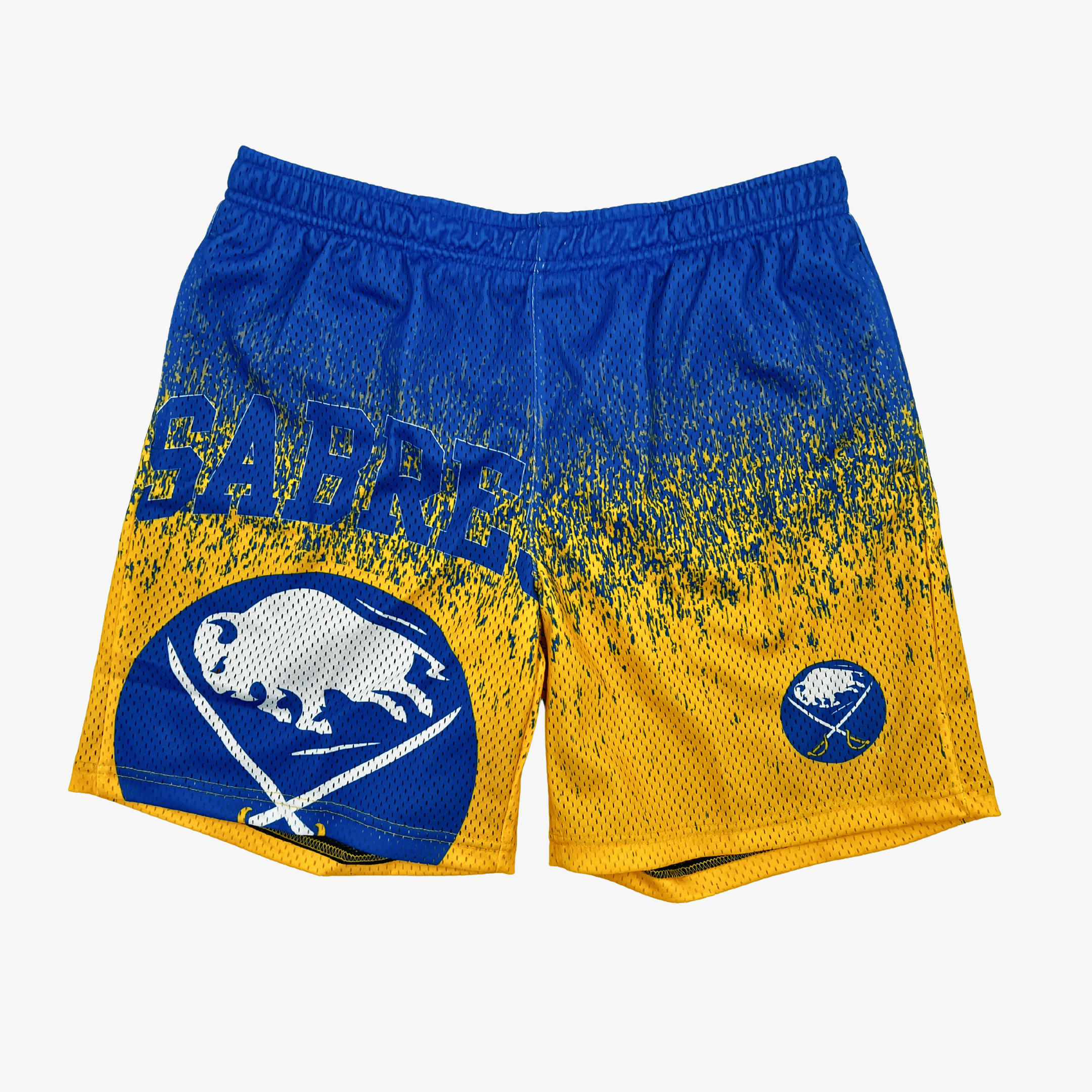Buffalo Sabres Royal And Gold Shorts Buffalo Sabres Clothing Best Gifts For Hockey Lovers
