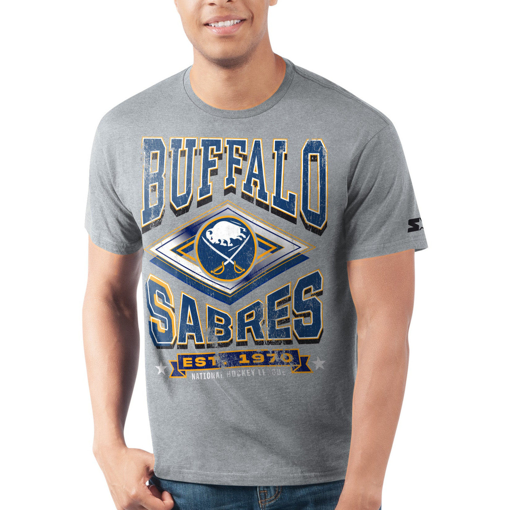 Buffalo Sabres Starter Prime Time T-Shirt Buffalo Sabres Merchandise Gifts For Ice Hockey Fans