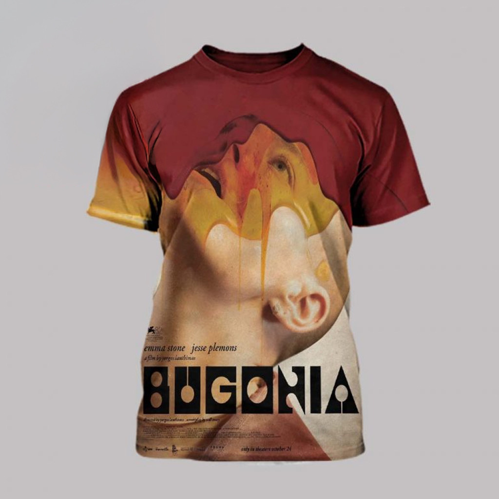 Bugonia Movie 2025 Emma Stone T-Shirt Fan Merch Gifts For Sci Fi Lovers