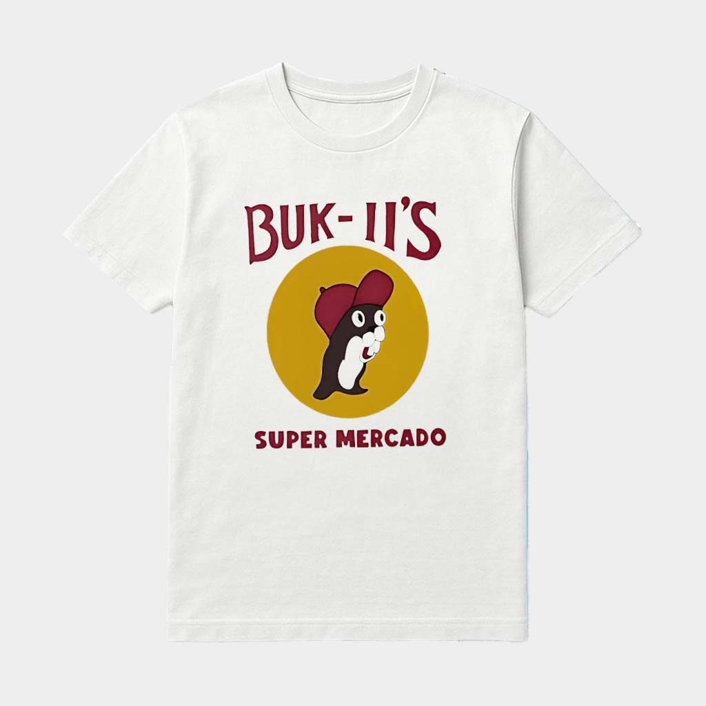 Bukiis Super Mercado Logo Graphic Shirt Best Gifts For Son