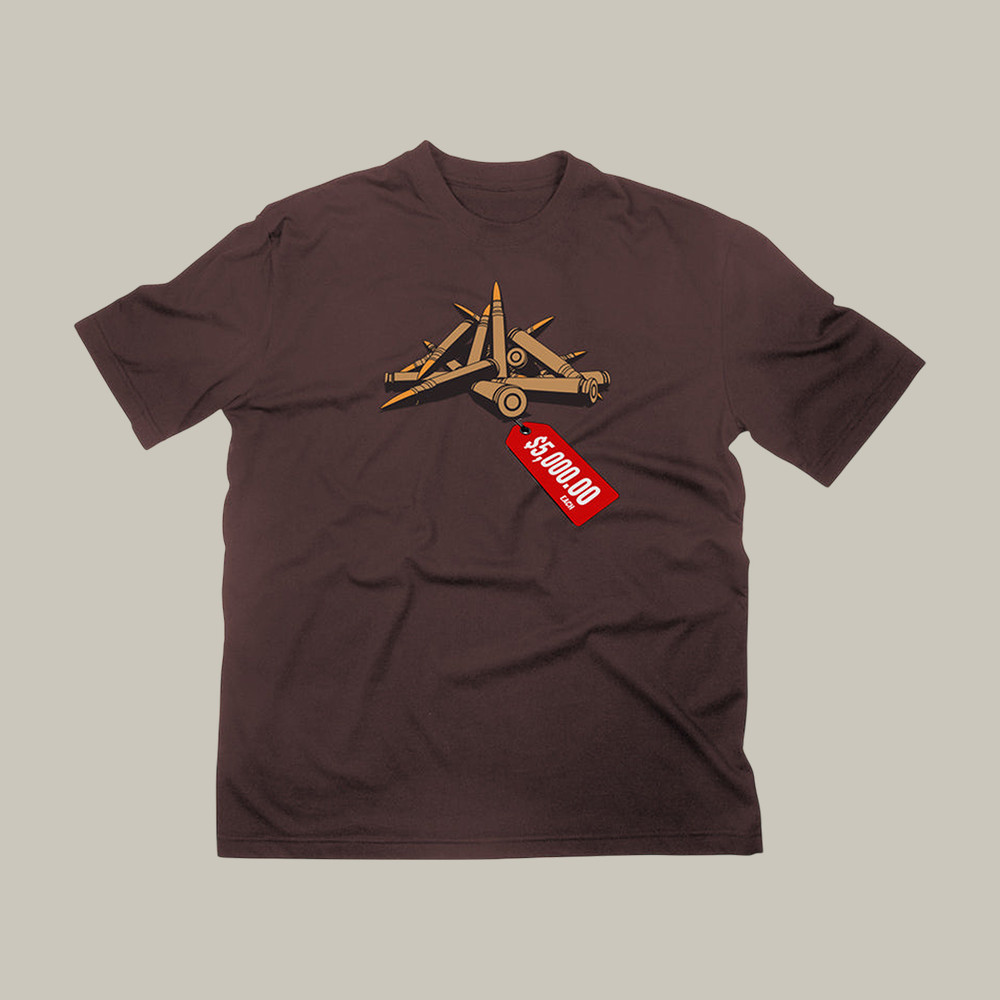 Bullet Control The Young Turks T-Shirt TYT Merch Men's Apparel Gifts For The Young Turks Fans