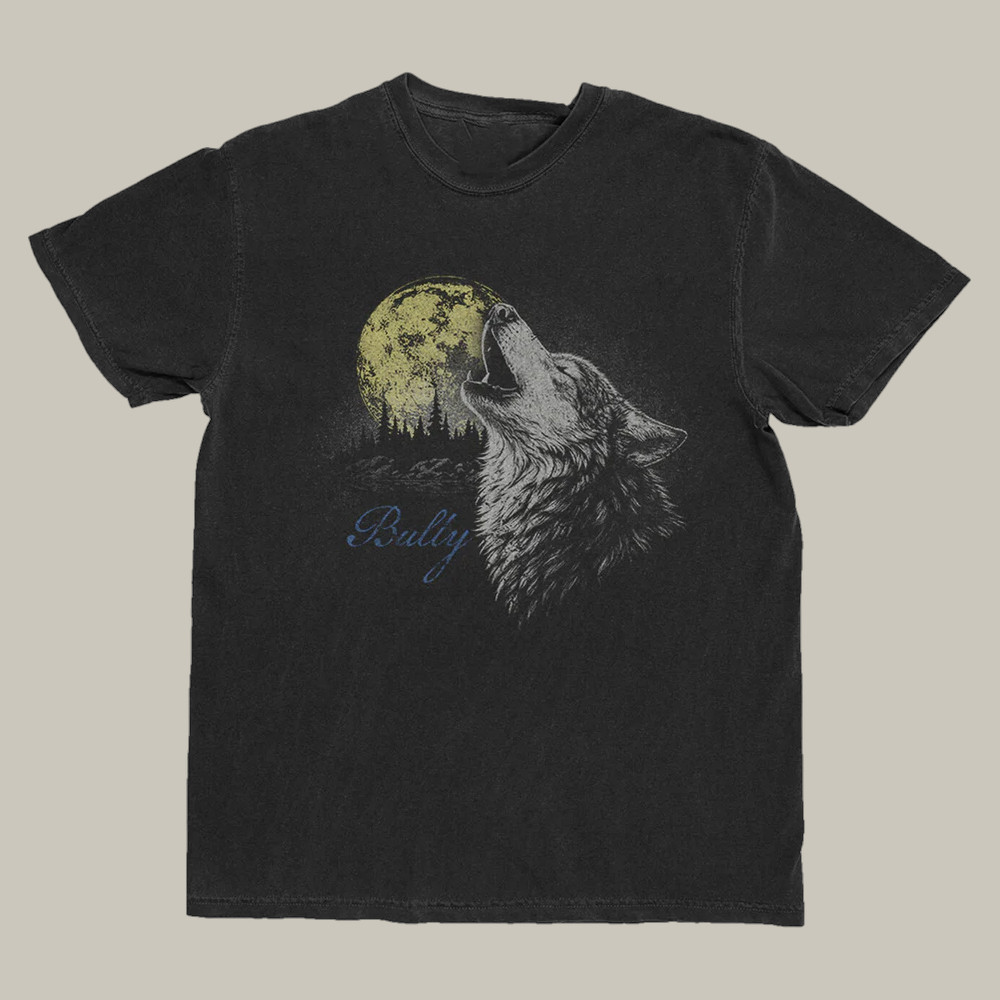 Bully Merch Wolf Tee Shirt Animal Themed Music Inspired Clothes Unique Gifts For Bully Fans