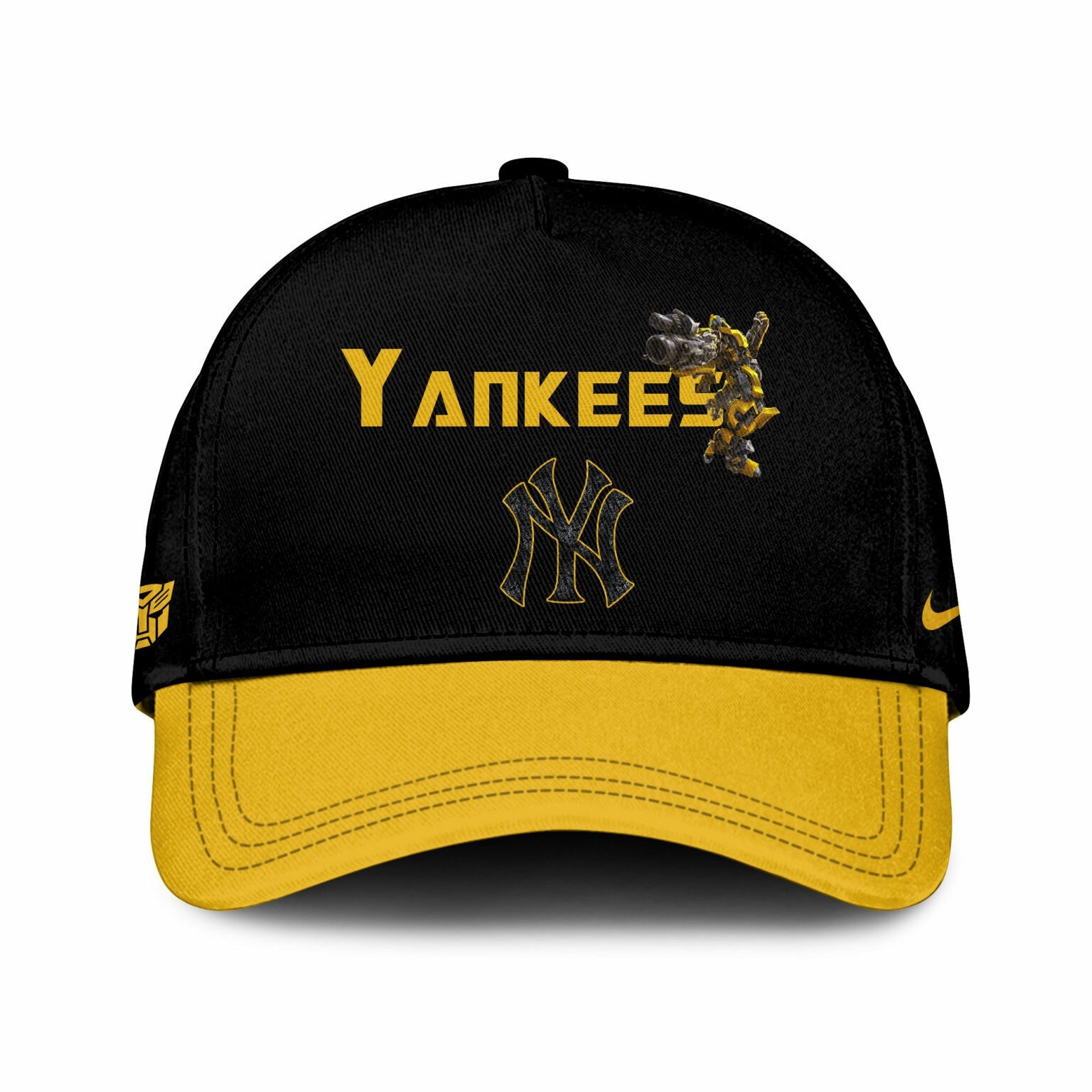 Bumblebee x New York Yankees Limited Edition Hat Presents For Baseball Lovers