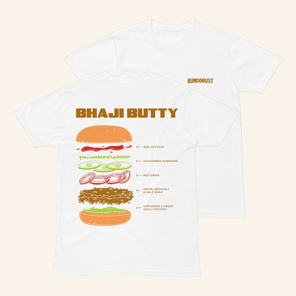Bundobust Merch Bhaji Butty T-Shirt Christmas Presents For Husband Bundobust Merch Bhaji Butty T-Shirt Christmas Presents For Husband