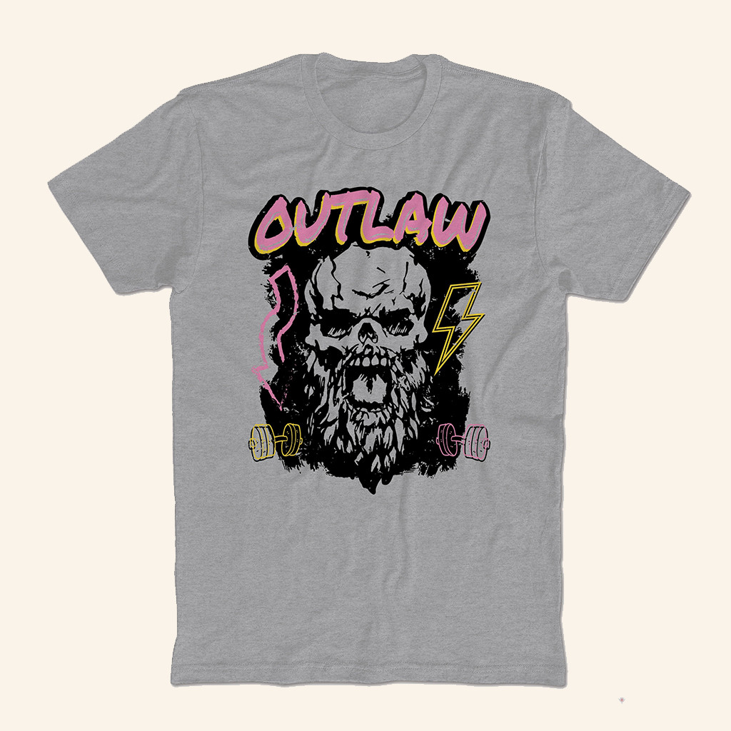 Bunker Branding Merch Robert Oberst Outlaw Retro T-Shirt Gifts For Husband
