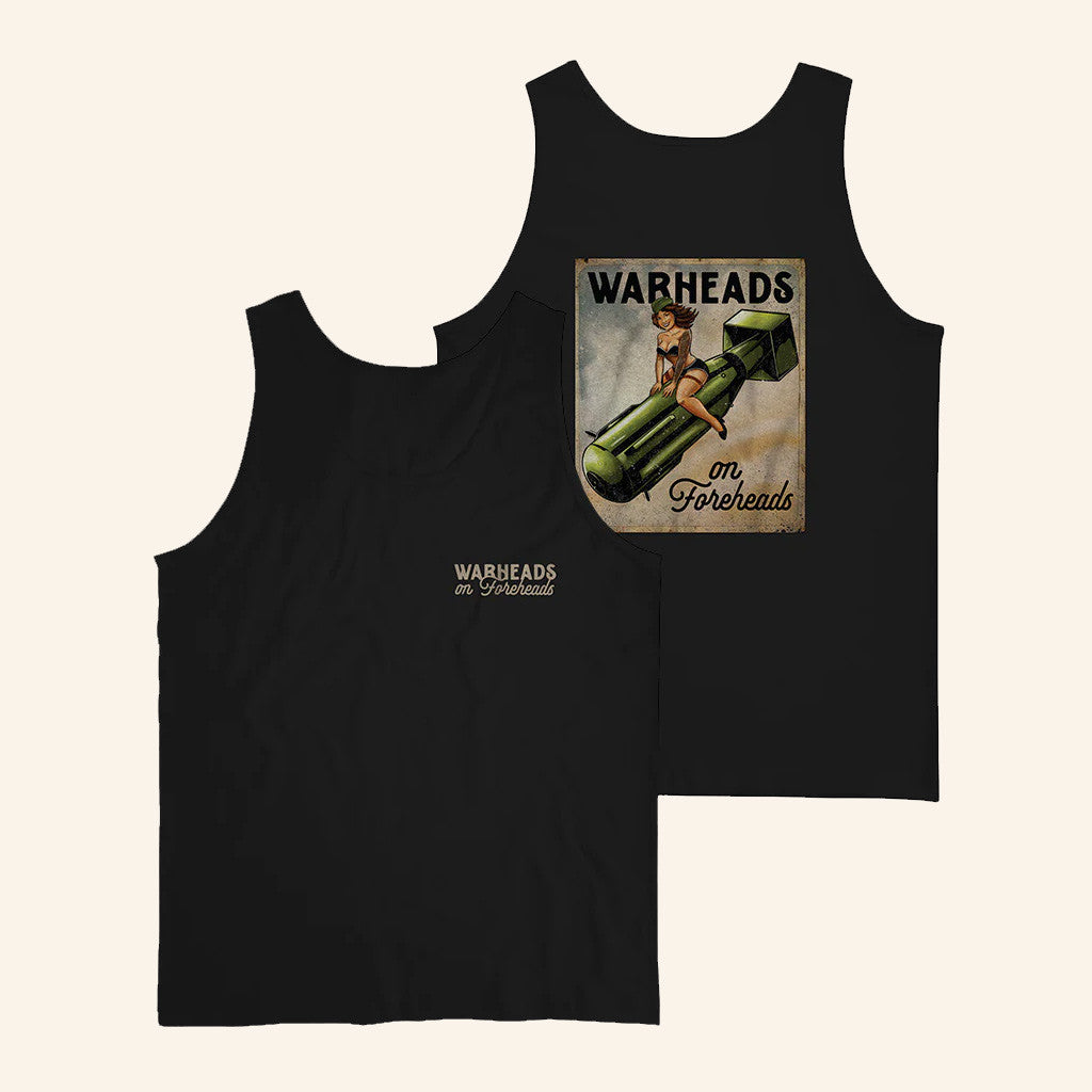 Bunker Branding Merch Warheads On Foreheads Hannah Tank Top Dad Gifts Bunker Branding Merch Warheads On Foreheads Hannah Tank Top Dad Gifts