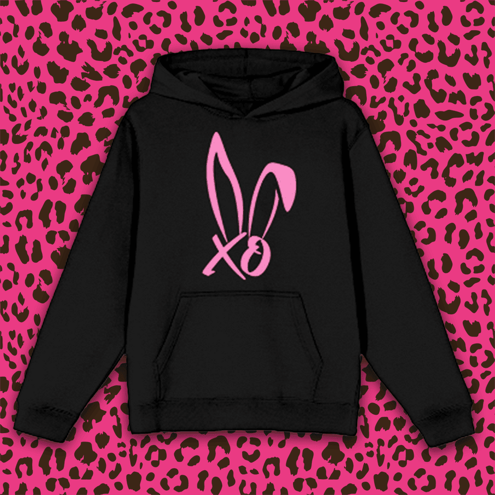 Bunnie XO Merch Bunnie Logo Hoodie Awesome Mother's Day Gifts Birthday Gift for Husband Bunnie XO Merch Bunnie Logo Hoodie Awesome Mother's Day Gifts Birthday Gift for Husband