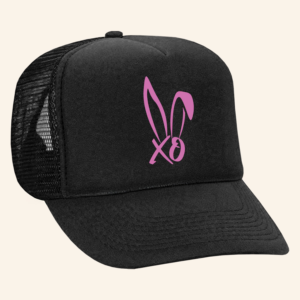 Bunnie XO Merch Bunnie Logo Trucker Hat Christmas Gifts For Girlfriend