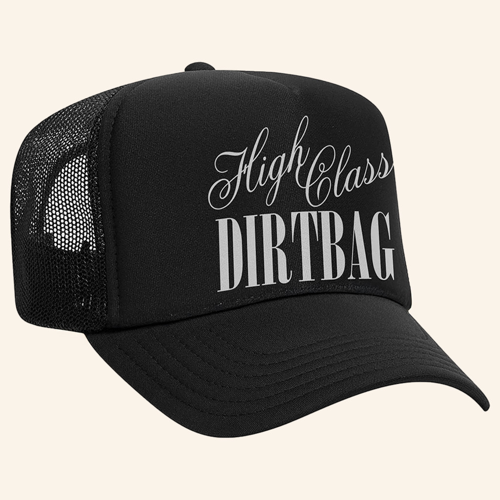 Bunnie XO Merch High Class Dirtbag Trucker Hat Christmas Gifts For Him Bunnie XO Merch High Class Dirtbag Trucker Hat Christmas Gifts For Him
