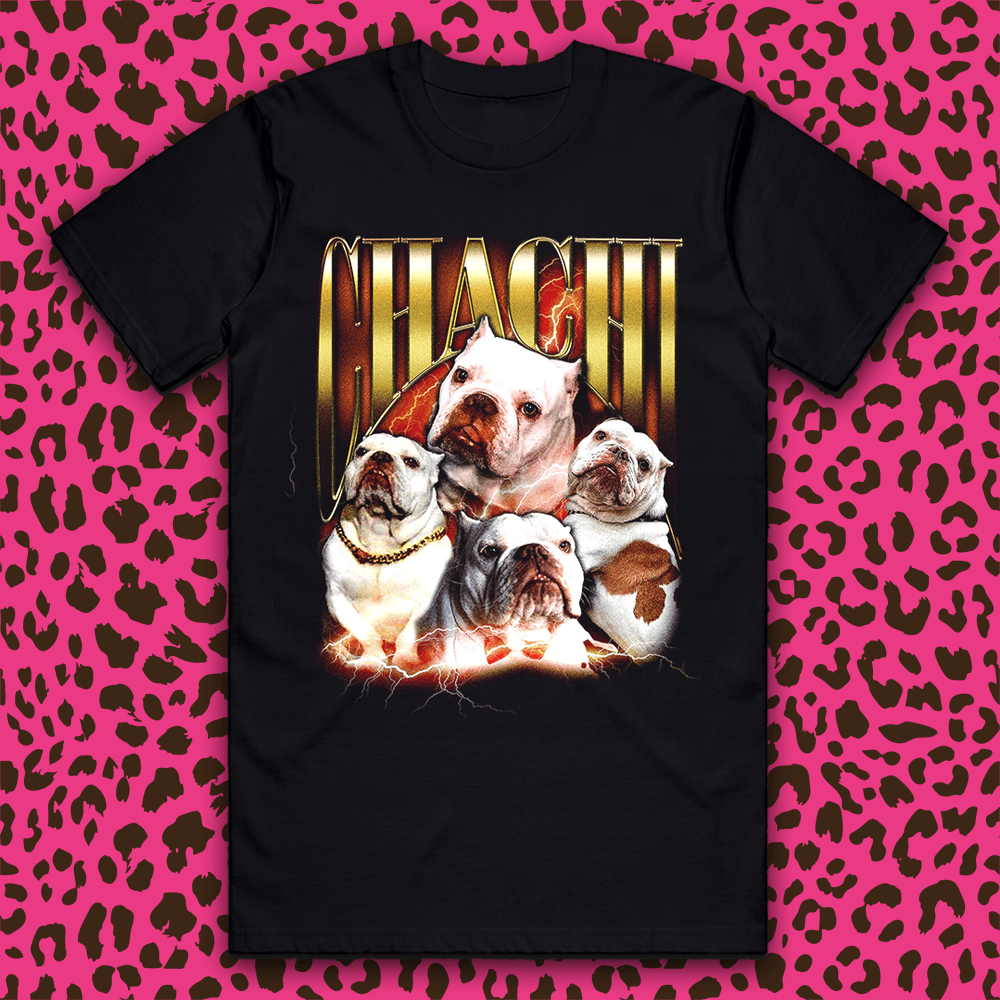 Bunnie XO Merch Pitbull Chachi T-Shirt Mother's Day Gifts For Wife Father's Day Gift for Him Bunnie XO Merch Pitbull Chachi T-Shirt Mother's Day Gifts For Wife Father's Day Gift for Him