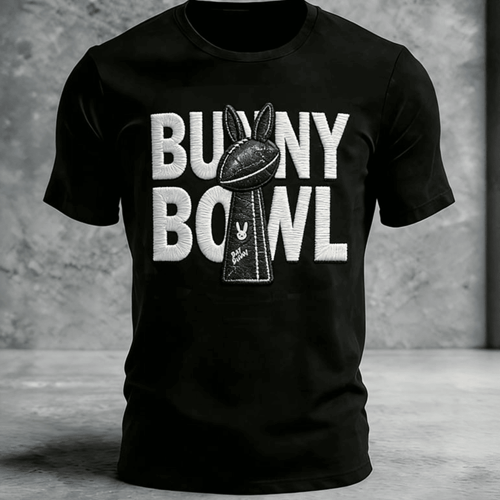 Bunny Bowl Bad Bunny T-Shirt Super Bowl LX Shirt Cool Gift For Husband