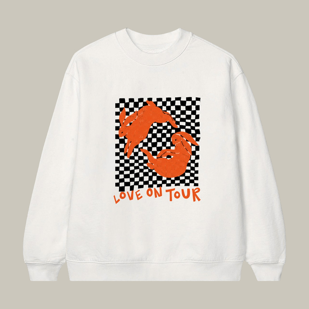 Bunny Live On Tour Harry Styles Sweatshirt Music Apparel Harry Styles Fan Gift