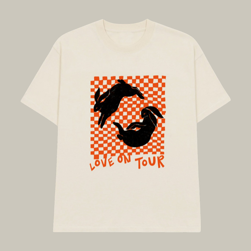 Bunny Love On Tour Harry Styles T-Shirt Harry Styles Music Shirt Unique Gift For Friends