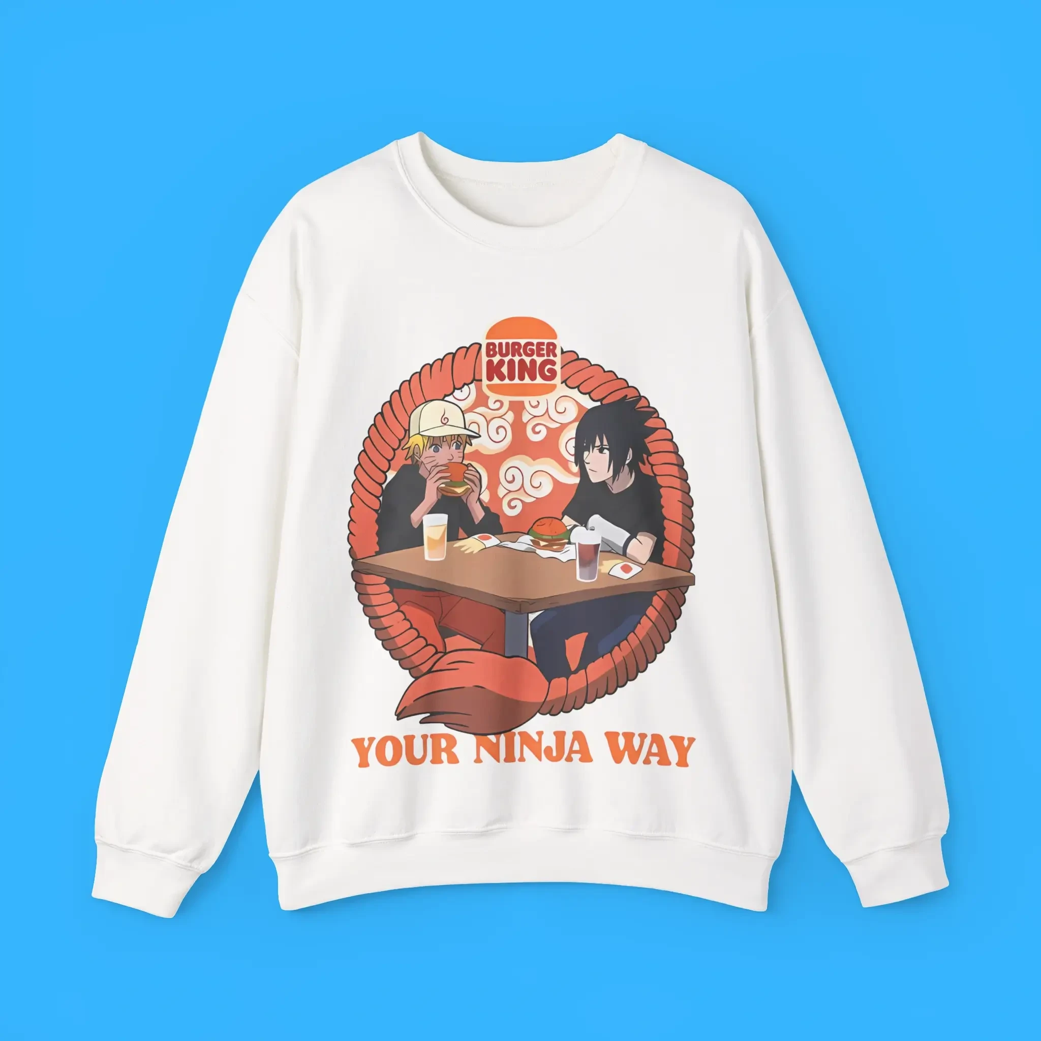 Burger King Naruto Your Ninja Way Premium Shirt Burger King Naruto Your Ninja Way Premium Shirt