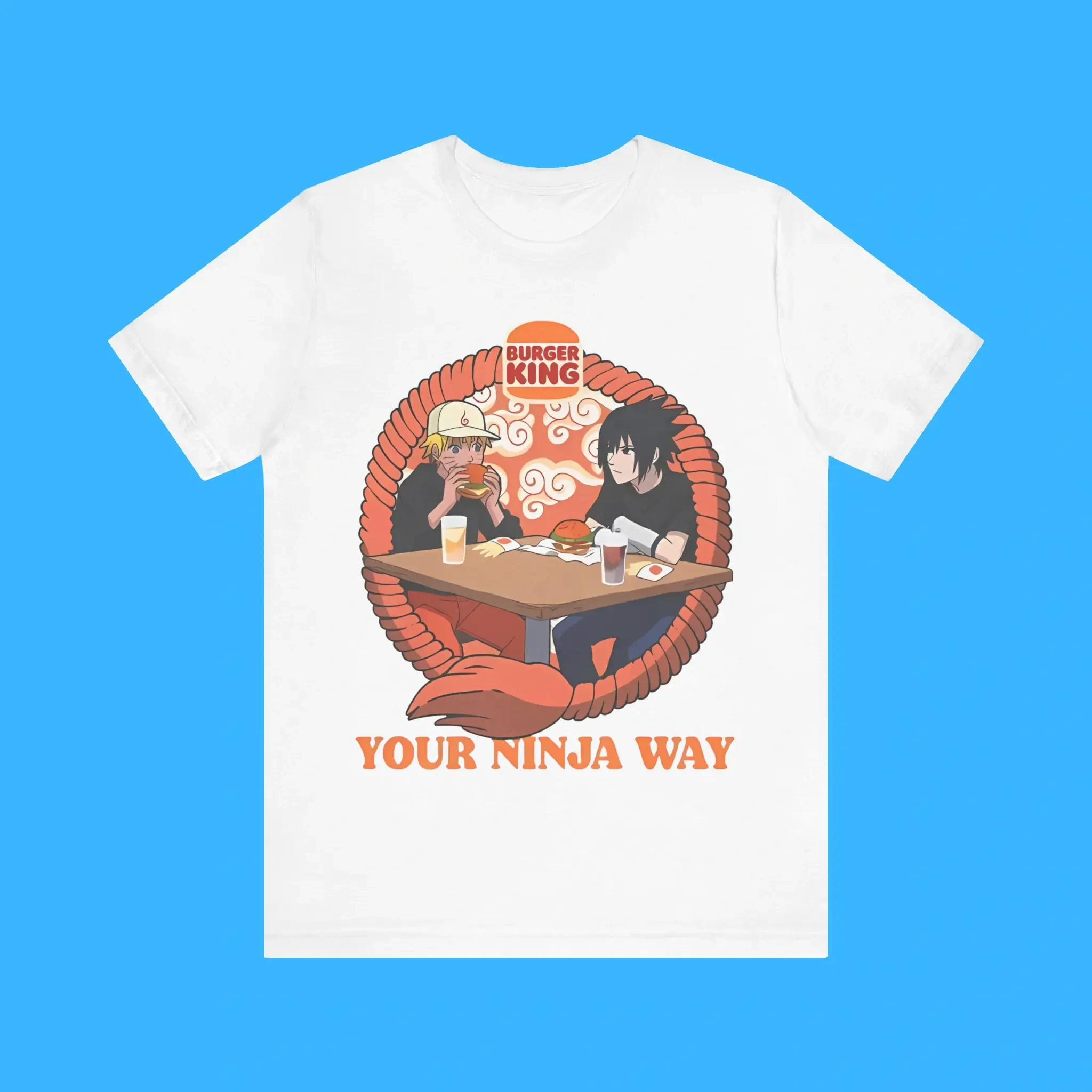 Burger King Naruto Your Ninja Way Premium Shirt Burger King Naruto Your Ninja Way Premium Shirt
