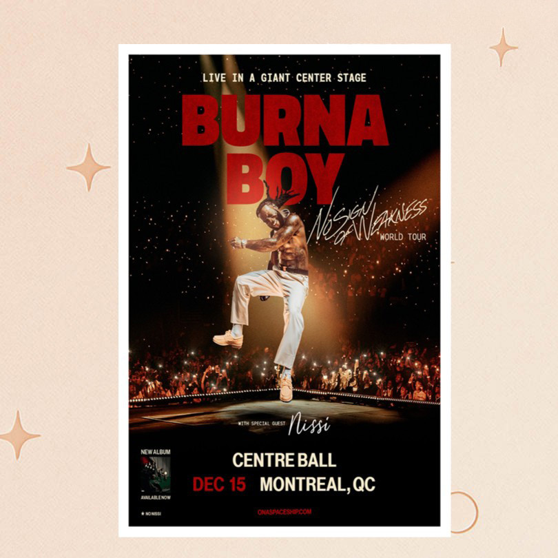 Burna Boy Merch Burna Boy December 15th 2025 Montreal Tour Poster Presents For Music Lovers Burna Boy Merch Burna Boy December 15th 2025 Montreal Tour Poster Presents For Music Lovers