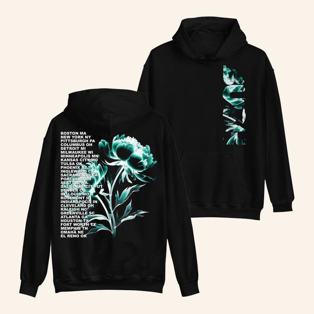 Bush Official Merch Vertical Logo Tour Hoodie Birthday Presents For Boyfriend