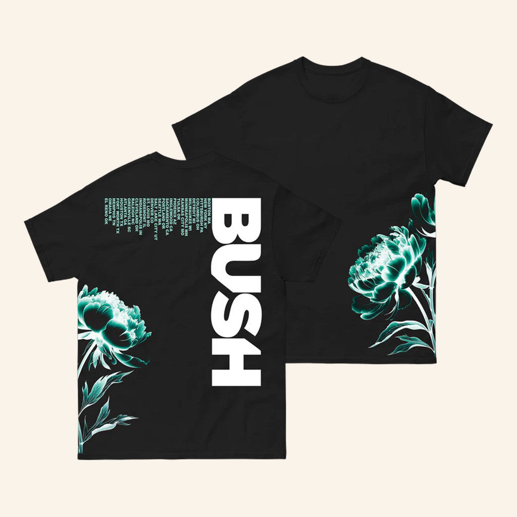 Bush Official Merch Wrap Around Tour Itin T-Shirt Good Gifts For Boyfriend