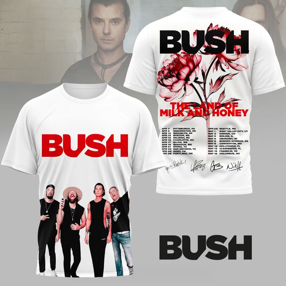 Bush The Land Of Milk And Honey T-Shirt Bush Merch Gifts For Brother
