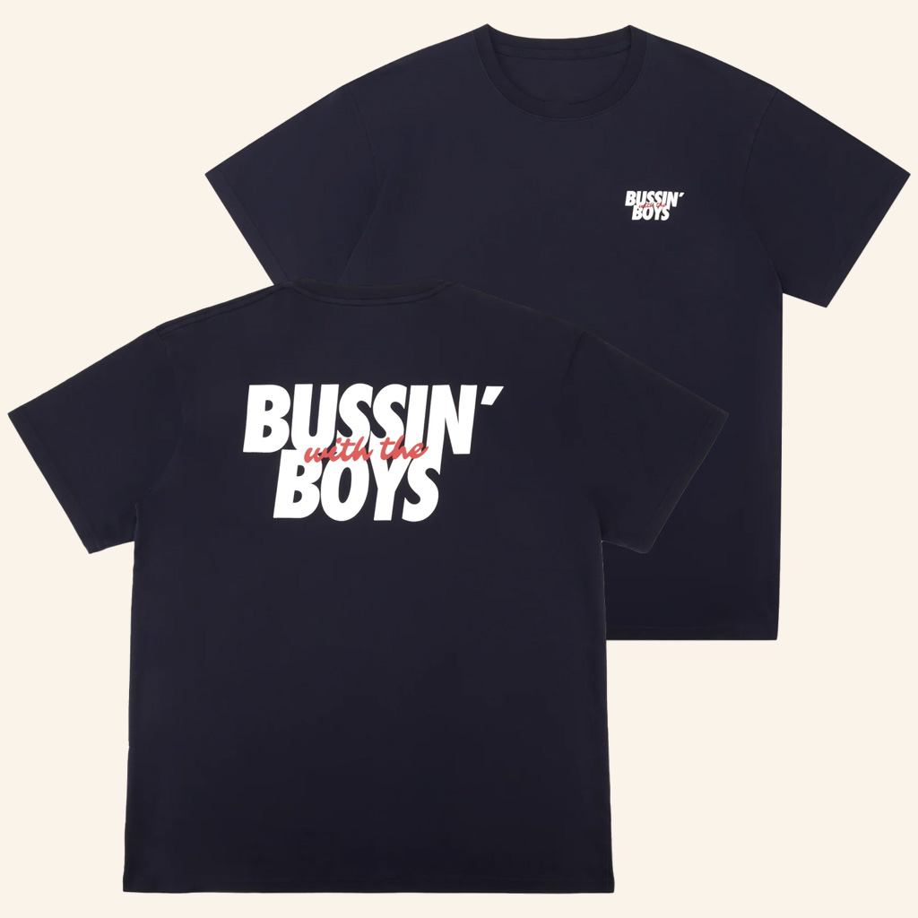 Bussin With The Boys Merch Bussin Stamp T-Shirt Birthday Gift Ideas For Her Bussin With The Boys Merch Bussin Stamp T-Shirt Birthday Gift Ideas For Her