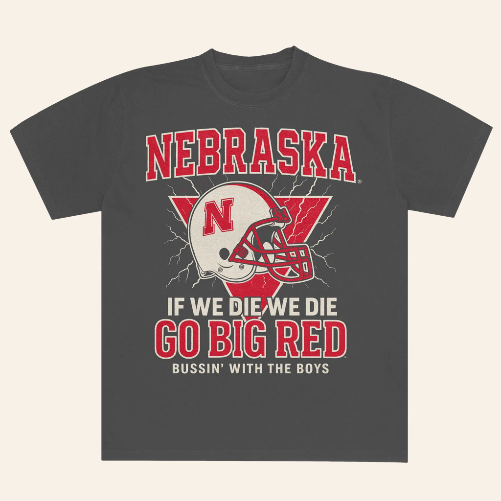 Bussin With The Boys Merch Bussin x Nebraska Helmet T-Shirt Gift Ideas For Football Lovers Bussin With The Boys Merch Bussin x Nebraska Helmet T-Shirt Gift Ideas For Football Lovers