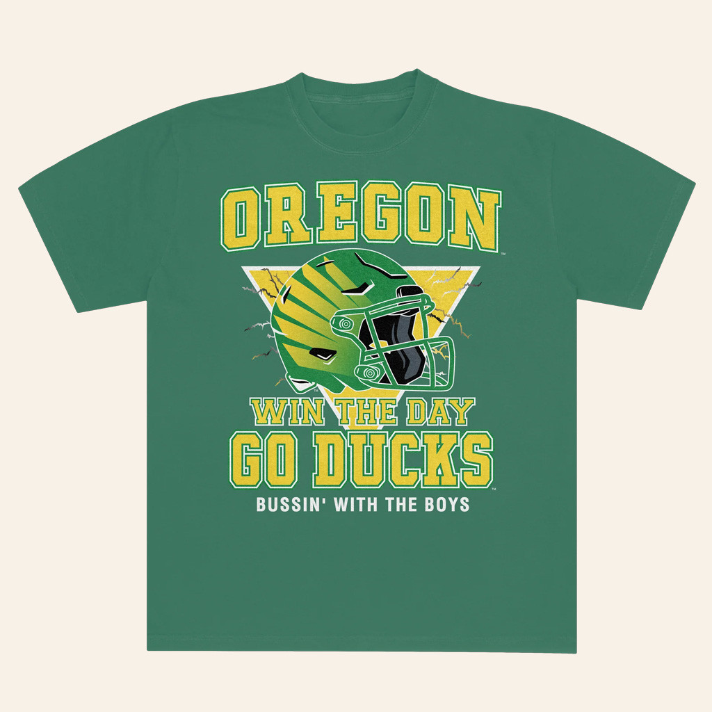 Bussin With The Boys Merch Bussin x Oregon Helmet T-Shirt Gifts For Football Lovers Bussin With The Boys Merch Bussin x Oregon Helmet T-Shirt Gifts For Football Lovers