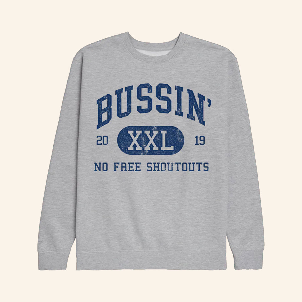 Bussin With The Boys Merch Bussin XXL Sweatshirt Gifts For Football Lovers Bussin With The Boys Merch Bussin XXL Sweatshirt Gifts For Football Lovers
