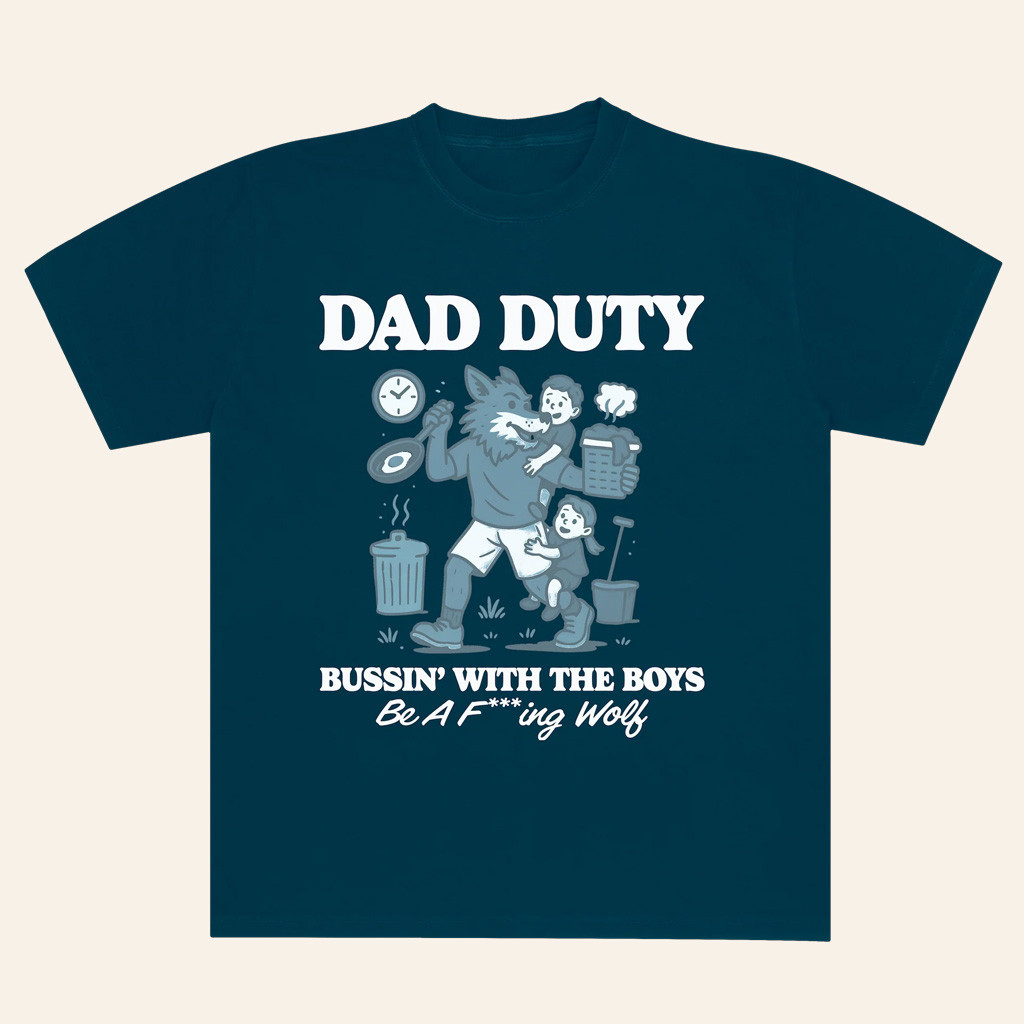 Bussin With The Boys Merch Dad Duty T-Shirt Best Christmas Gifts For Dad Bussin With The Boys Merch Dad Duty T-Shirt Best Christmas Gifts For Dad
