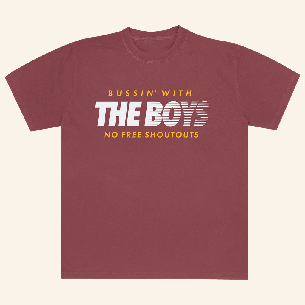Bussin With The Boys Merch The Boys Fade T-Shirt Present For Him Bussin With The Boys Merch The Boys Fade T-Shirt Present For Him