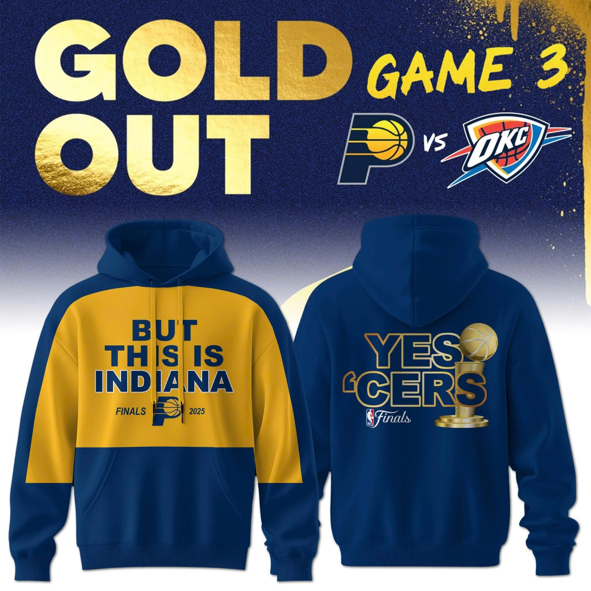 But This Is Indiana Hoodie Pacers Yes Cers Final NBA 2025 Basketball Fan Merch Clothing