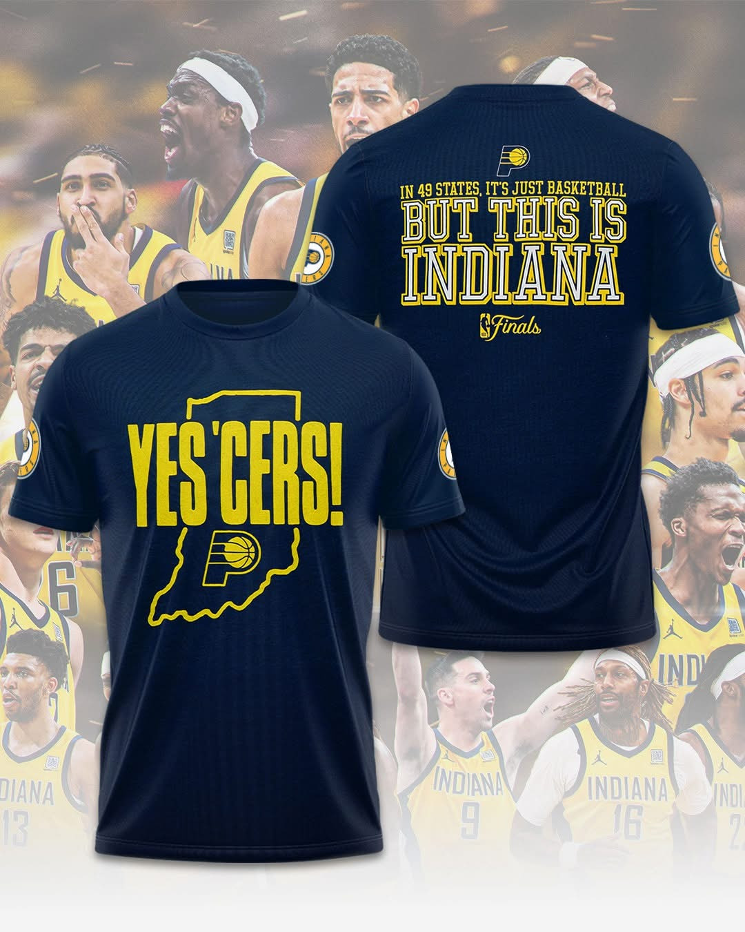 But This Is Indiana Shirt Pacers In 49 States It's Just Basketball Final NBA 2025 Apparel