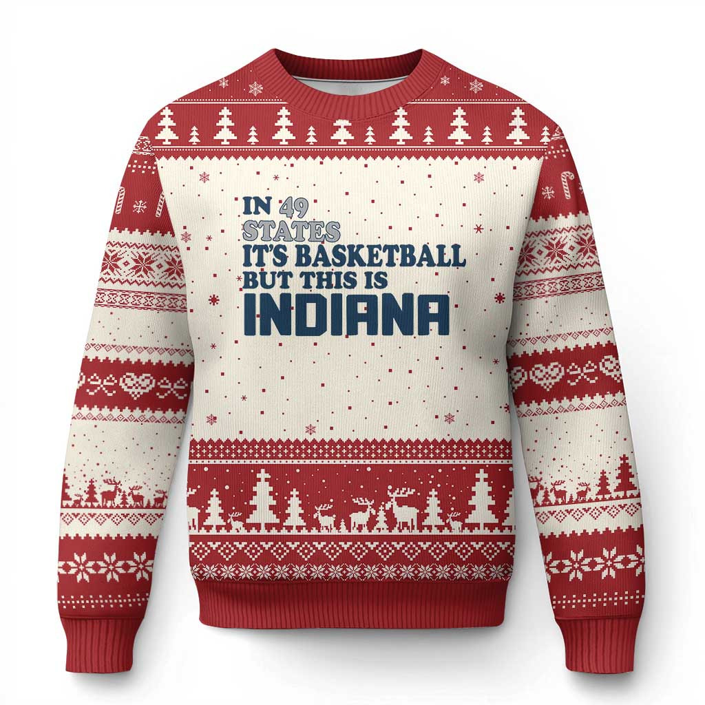 But This Is Indiana Ugly Christmas Sweater Top Xmas Gifts For Girlfriend