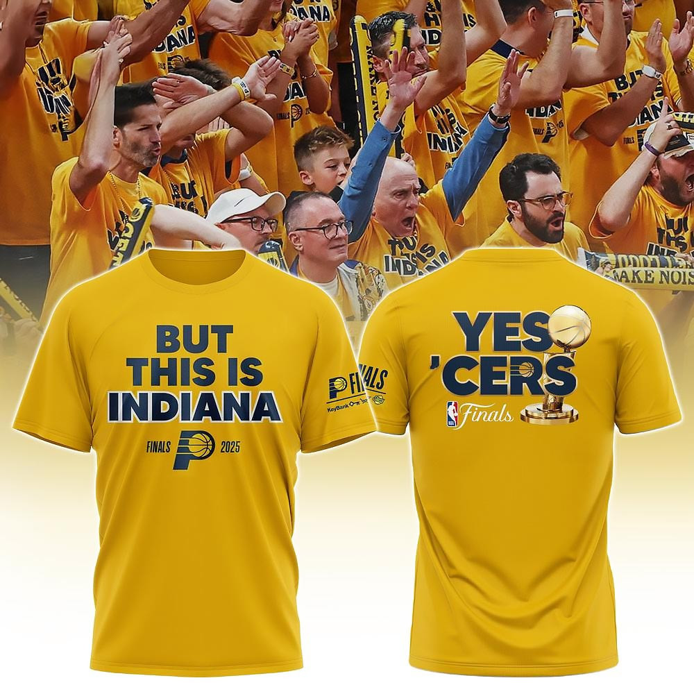 But This Is Indiana Yes Cers T-Shirt Gift For Basketball Lover