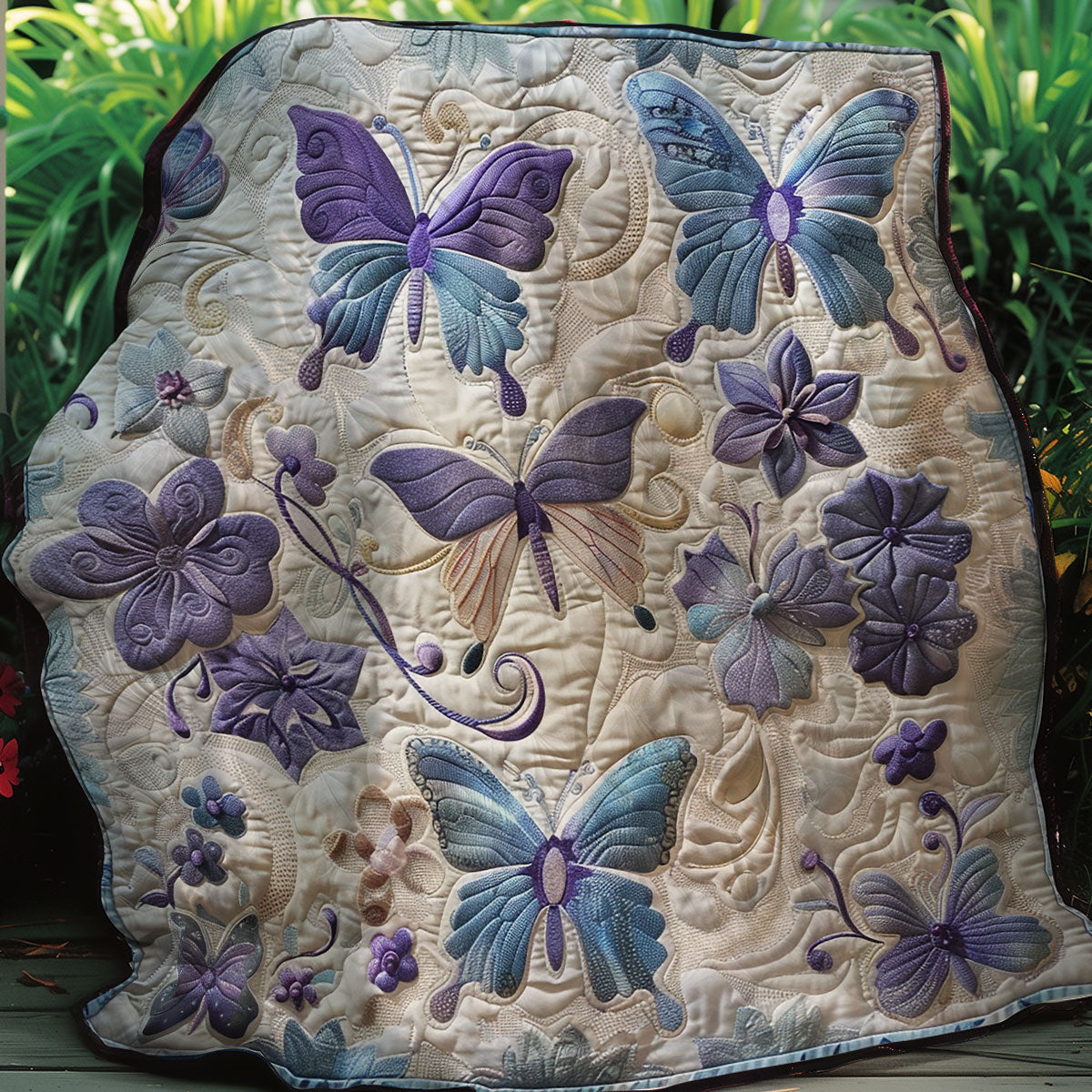 Butterflies Quilt Blanket Christmas Throws Father In Law Gifts Christmas