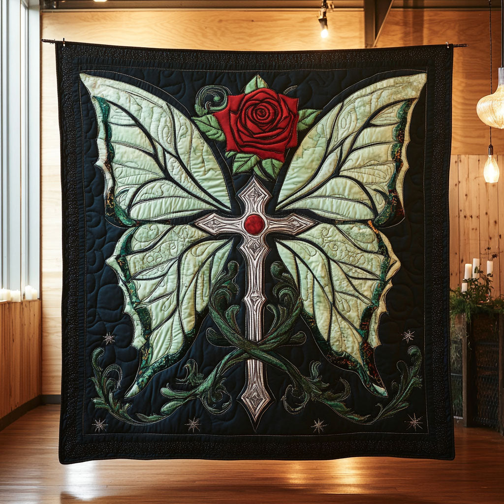 Butterfly Cross Dream Quilt Blanket Best Throw Blanket Gifts For Butterfly Lovers
