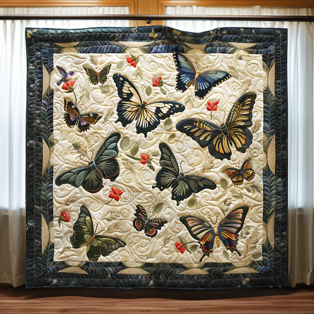 Butterfly Holiday Christmas Quilt Blanket Christmas Gifts For New Moms