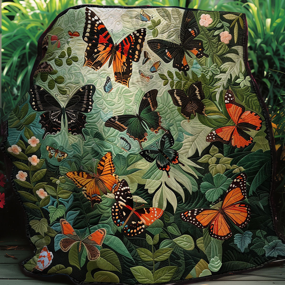 Butterfly Lovers Quilt Blanket Throws And Blankets Good Family Christmas Present