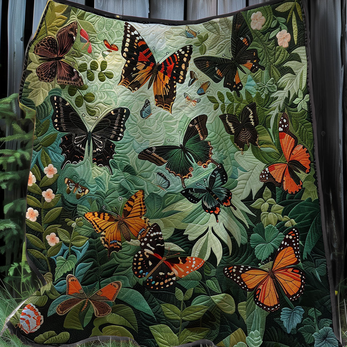 Butterfly Lovers Quilt Blanket Throws And Blankets Mother's Day Presents For Mom