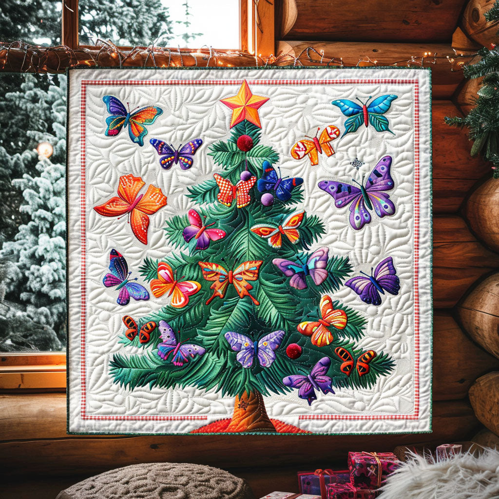 Butterfly Miracle Quilted Blanket Throw Blankets For Couch Christmas Gifts For Her